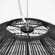GLOBOSTAR® MALIBU 00966 Boho Κρεμαστό Φωτιστικό Οροφής με Ντουί 1 x E27 AC 220-240V IP20 - Μαύρο - Μ100 x Π100 x Y86cm GLOBOSTAR® MALIBU 00966 Boho Κρεμαστό Φωτιστικό Οροφής με Ντουί 1 x E27 AC 220-240V IP20 - Μαύρο - Μ100 x Π100 x Y86cm