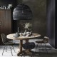 GLOBOSTAR® MALIBU 00966 Boho Κρεμαστό Φωτιστικό Οροφής με Ντουί 1 x E27 AC 220-240V IP20 - Μαύρο - Μ100 x Π100 x Y86cm GLOBOSTAR® MALIBU 00966 Boho Κρεμαστό Φωτιστικό Οροφής με Ντουί 1 x E27 AC 220-240V IP20 - Μαύρο - Μ100 x Π100 x Y86cm