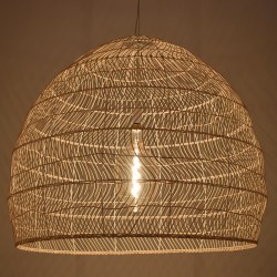 GLOBOSTAR® MALIBU 00974 Boho Κρεμαστό Φωτιστικό Οροφής με Ντουί 1 x E27 AC 220-240V IP20 - Μπεζ - Μ100 x Π100 x Y86cm GLOBOSTAR® MALIBU 00974 Boho Κρεμαστό Φωτιστικό Οροφής με Ντουί 1 x E27 AC 220-240V IP20 - Μπεζ - Μ100 x Π100 x Y86cm