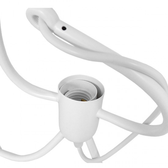 GLOBOSTAR® LITTLE MAN 00981 Μοντέρνο Κρεμαστό Φωτιστικό Οροφής με Ντουί 3 x E27 AC 220-240V IP20 - Λευκό - Μ70 x Π10 x Υ105cm GLOBOSTAR® LITTLE MAN 00981 Μοντέρνο Κρεμαστό Φωτιστικό Οροφής με Ντουί 3 x E27 AC 220-240V IP20 - Λευκό - Μ70 x Π10 x Υ105cm