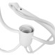 GLOBOSTAR® LITTLE MAN 00981 Μοντέρνο Κρεμαστό Φωτιστικό Οροφής με Ντουί 3 x E27 AC 220-240V IP20 - Λευκό - Μ70 x Π10 x Υ105cm GLOBOSTAR® LITTLE MAN 00981 Μοντέρνο Κρεμαστό Φωτιστικό Οροφής με Ντουί 3 x E27 AC 220-240V IP20 - Λευκό - Μ70 x Π10 x Υ105cm