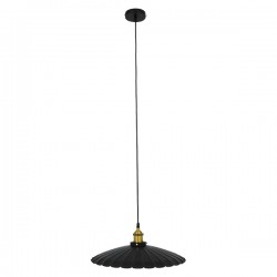 GLOBOSTAR® MARGI 00982 Vintage Κρεμαστό Φωτιστικό Οροφής με Ντουί 1 x E27 AC 220-240V IP20 - Μαύρο & Χρυσό - Μ40 x Π40 x Y15cm GLOBOSTAR® MARGI 00982 Vintage Κρεμαστό Φωτιστικό Οροφής με Ντουί 1 x E27 AC 220-240V IP20 - Μαύρο & Χρυσό - Μ40 x Π40 x Y15cm