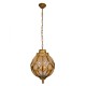 GLOBOSTAR® ETOILE 00987 Vintage Κρεμαστό Φωτιστικό Οροφής με Ντουί 1 x E27 AC 220-240V IP20 - Μπρούτζινο Εφέ Σκουριάς & Μελί - Μ28 x Π28 x Y38cm GLOBOSTAR® ETOILE 00987 Vintage Κρεμαστό Φωτιστικό Οροφής με Ντουί 1 x E27 AC 220-240V IP20 - Μπρούτζινο Εφέ Σκουριάς & Μελί - Μ28 x Π28 x Y38cm