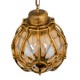 GLOBOSTAR® ETOILE 00987 Vintage Κρεμαστό Φωτιστικό Οροφής με Ντουί 1 x E27 AC 220-240V IP20 - Μπρούτζινο Εφέ Σκουριάς & Μελί - Μ28 x Π28 x Y38cm GLOBOSTAR® ETOILE 00987 Vintage Κρεμαστό Φωτιστικό Οροφής με Ντουί 1 x E27 AC 220-240V IP20 - Μπρούτζινο Εφέ Σκουριάς & Μελί - Μ28 x Π28 x Y38cm