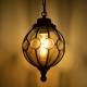 GLOBOSTAR® ETOILE 00988 Vintage Κρεμαστό Φωτιστικό Οροφής με Ντουί 1 x E27 AC 220-240V IP20 - Μπρούτζινο Εφέ Σκουριάς & Μελί - Μ18 x Π18 x Y27cm GLOBOSTAR® ETOILE 00988 Vintage Κρεμαστό Φωτιστικό Οροφής με Ντουί 1 x E27 AC 220-240V IP20 - Μπρούτζινο Εφέ Σκουριάς & Μελί - Μ18 x Π18 x Y27cm