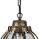GLOBOSTAR® ETOILE 00988 Vintage Κρεμαστό Φωτιστικό Οροφής με Ντουί 1 x E27 AC 220-240V IP20 - Μπρούτζινο Εφέ Σκουριάς & Μελί - Μ18 x Π18 x Y27cm GLOBOSTAR® ETOILE 00988 Vintage Κρεμαστό Φωτιστικό Οροφής με Ντουί 1 x E27 AC 220-240V IP20 - Μπρούτζινο Εφέ Σκουριάς & Μελί - Μ18 x Π18 x Y27cm