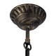 GLOBOSTAR® ETOILE 00988 Vintage Κρεμαστό Φωτιστικό Οροφής με Ντουί 1 x E27 AC 220-240V IP20 - Μπρούτζινο Εφέ Σκουριάς & Μελί - Μ18 x Π18 x Y27cm GLOBOSTAR® ETOILE 00988 Vintage Κρεμαστό Φωτιστικό Οροφής με Ντουί 1 x E27 AC 220-240V IP20 - Μπρούτζινο Εφέ Σκουριάς & Μελί - Μ18 x Π18 x Y27cm