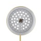 GLOBOSTAR® PRAGUE 00991 Μοντέρνο Επιδαπέδιο Φωτιστικό με Ντουί 1 x E27 AC 220-240V IP20 - Χρυσό & Μαύρο - Μ90 x Π29.5 x Υ180cm