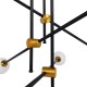 GLOBOSTAR® VELVET 00994 Μοντέρνο Κρεμαστό Φωτιστικό Οροφής με Ντουί 6 x G9 AC 220-240V IP20 - Πολύχρωμο - Μ80 x Π80 x Υ85cm GLOBOSTAR® VELVET 00994 Μοντέρνο Κρεμαστό Φωτιστικό Οροφής με Ντουί 6 x G9 AC 220-240V IP20 - Πολύχρωμο - Μ80 x Π80 x Υ85cm
