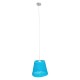 GLOBOSTAR® PLAYROOM 00995 Vintage Κρεμαστό Φωτιστικό Οροφής με Ντουί 1 x E27 AC 220-240V IP20 - Μπλε - Μ32 x Π32 x Υ27cm GLOBOSTAR® PLAYROOM 00995 Vintage Κρεμαστό Φωτιστικό Οροφής με Ντουί 1 x E27 AC 220-240V IP20 - Μπλε - Μ32 x Π32 x Υ27cm