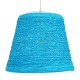 GLOBOSTAR® PLAYROOM 00995 Vintage Κρεμαστό Φωτιστικό Οροφής με Ντουί 1 x E27 AC 220-240V IP20 - Μπλε - Μ32 x Π32 x Υ27cm GLOBOSTAR® PLAYROOM 00995 Vintage Κρεμαστό Φωτιστικό Οροφής με Ντουί 1 x E27 AC 220-240V IP20 - Μπλε - Μ32 x Π32 x Υ27cm