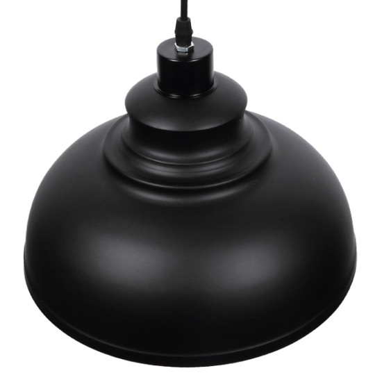 GLOBOSTAR® ANDY 01000 Μοντέρνο Κρεμαστό Φωτιστικό Οροφής με Ντουί 1 x E27 AC 220-240V IP20 - Μαύρο & Χρυσό - Μ35 x Π35 x Υ28cm GLOBOSTAR® ANDY 01000 Μοντέρνο Κρεμαστό Φωτιστικό Οροφής με Ντουί 1 x E27 AC 220-240V IP20 - Μαύρο & Χρυσό - Μ35 x Π35 x Υ28cm