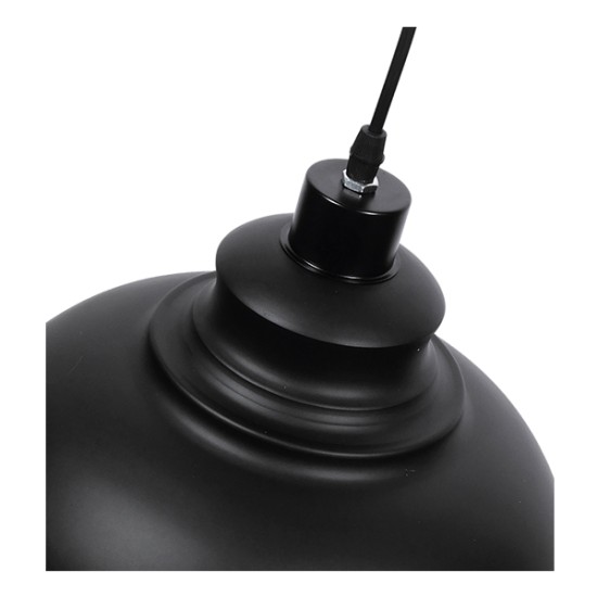 GLOBOSTAR® ANDY 01000 Μοντέρνο Κρεμαστό Φωτιστικό Οροφής με Ντουί 1 x E27 AC 220-240V IP20 - Μαύρο & Χρυσό - Μ35 x Π35 x Υ28cm GLOBOSTAR® ANDY 01000 Μοντέρνο Κρεμαστό Φωτιστικό Οροφής με Ντουί 1 x E27 AC 220-240V IP20 - Μαύρο & Χρυσό - Μ35 x Π35 x Υ28cm