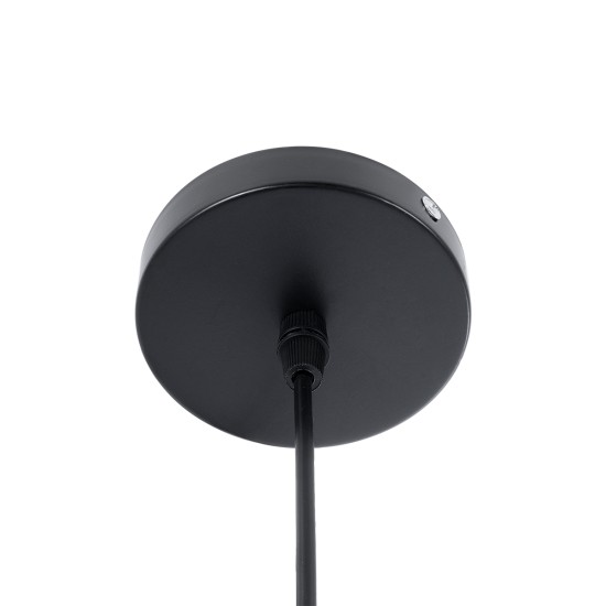 GLOBOSTAR® MEDEA 01004 Μοντέρνο Κρεμαστό Φωτιστικό Οροφής με Ντουί 1 x E27 AC 220-240V IP20 - Μαύρο & Χρυσό - Μ30 x Π30 x Υ16cm GLOBOSTAR® MEDEA 01004 Μοντέρνο Κρεμαστό Φωτιστικό Οροφής με Ντουί 1 x E27 AC 220-240V IP20 - Μαύρο & Χρυσό - Μ30 x Π30 x Υ16cm