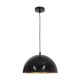 GLOBOSTAR® MEDEA 01004 Μοντέρνο Κρεμαστό Φωτιστικό Οροφής με Ντουί 1 x E27 AC 220-240V IP20 - Μαύρο & Χρυσό - Μ30 x Π30 x Υ16cm GLOBOSTAR® MEDEA 01004 Μοντέρνο Κρεμαστό Φωτιστικό Οροφής με Ντουί 1 x E27 AC 220-240V IP20 - Μαύρο & Χρυσό - Μ30 x Π30 x Υ16cm