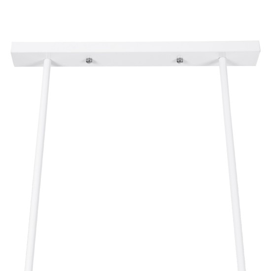 GLOBOSTAR® REGAL 01010 Vintage Φωτιστικό Οροφής με Ντουί 3 x E27 AC 220-240V IP20 - Λευκό - Μ110 x Π26 x Υ75cm GLOBOSTAR® REGAL 01010 Vintage Φωτιστικό Οροφής με Ντουί 3 x E27 AC 220-240V IP20 - Λευκό - Μ110 x Π26 x Υ75cm