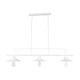 GLOBOSTAR® REGAL 01010 Vintage Φωτιστικό Οροφής με Ντουί 3 x E27 AC 220-240V IP20 - Λευκό - Μ110 x Π26 x Υ75cm GLOBOSTAR® REGAL 01010 Vintage Φωτιστικό Οροφής με Ντουί 3 x E27 AC 220-240V IP20 - Λευκό - Μ110 x Π26 x Υ75cm