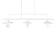 GLOBOSTAR® REGAL 01010 Vintage Φωτιστικό Οροφής με Ντουί 3 x E27 AC 220-240V IP20 - Λευκό - Μ110 x Π26 x Υ75cm GLOBOSTAR® REGAL 01010 Vintage Φωτιστικό Οροφής με Ντουί 3 x E27 AC 220-240V IP20 - Λευκό - Μ110 x Π26 x Υ75cm