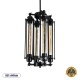 GLOBOSTAR® TUBING 01013 Vintage Κρεμαστό Φωτιστικό Οροφής με Ντουί 4 x E27 AC 220-240V IP20 - Μαύρο - Μ27 x Π27 x Y47cm GLOBOSTAR® TUBING 01013 Vintage Κρεμαστό Φωτιστικό Οροφής με Ντουί 4 x E27 AC 220-240V IP20 - Μαύρο - Μ27 x Π27 x Y47cm