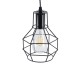 GLOBOSTAR® CAGE 01017 Vintage Κρεμαστό Φωτιστικό Οροφής με Ντουί 1 x E27 AC 220-240V IP20 - Μαύρο - Μ15 x Π15 x Υ20cm GLOBOSTAR® CAGE 01017 Vintage Κρεμαστό Φωτιστικό Οροφής με Ντουί 1 x E27 AC 220-240V IP20 - Μαύρο - Μ15 x Π15 x Υ20cm