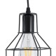 GLOBOSTAR® CAGE 01017 Vintage Κρεμαστό Φωτιστικό Οροφής με Ντουί 1 x E27 AC 220-240V IP20 - Μαύρο - Μ15 x Π15 x Υ20cm GLOBOSTAR® CAGE 01017 Vintage Κρεμαστό Φωτιστικό Οροφής με Ντουί 1 x E27 AC 220-240V IP20 - Μαύρο - Μ15 x Π15 x Υ20cm