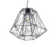 GLOBOSTAR® GRID 01022 Vintage Κρεμαστό Φωτιστικό Οροφής με Ντουί 1 x E27 AC 220-240V IP20 - Μαύρο - Μ40 x Π40 x Υ33cm GLOBOSTAR® GRID 01022 Vintage Κρεμαστό Φωτιστικό Οροφής με Ντουί 1 x E27 AC 220-240V IP20 - Μαύρο - Μ40 x Π40 x Υ33cm