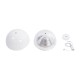 GLOBOSTAR® CHIME 01030 Μοντέρνο Κρεμαστό Φωτιστικό Οροφής με Ντουί 1 x E27 AC 220-240V IP20 - Λευκό - Μ30 x Π30 x Υ16cm GLOBOSTAR® CHIME 01030 Μοντέρνο Κρεμαστό Φωτιστικό Οροφής με Ντουί 1 x E27 AC 220-240V IP20 - Λευκό - Μ30 x Π30 x Υ16cm