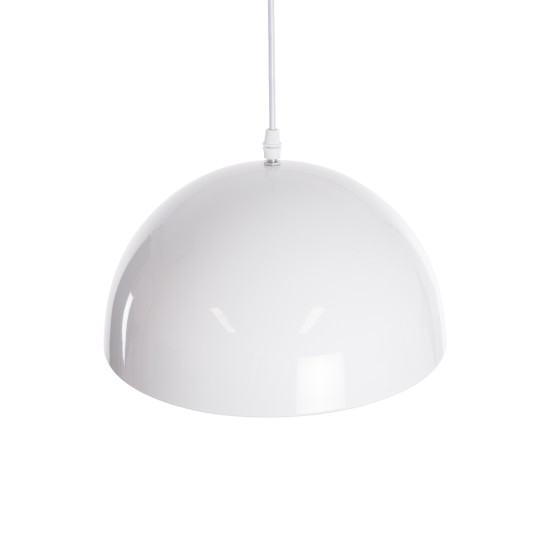 GLOBOSTAR® CHIME 01030 Μοντέρνο Κρεμαστό Φωτιστικό Οροφής με Ντουί 1 x E27 AC 220-240V IP20 - Λευκό - Μ30 x Π30 x Υ16cm GLOBOSTAR® CHIME 01030 Μοντέρνο Κρεμαστό Φωτιστικό Οροφής με Ντουί 1 x E27 AC 220-240V IP20 - Λευκό - Μ30 x Π30 x Υ16cm