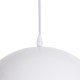 GLOBOSTAR® CHIME 01030 Μοντέρνο Κρεμαστό Φωτιστικό Οροφής με Ντουί 1 x E27 AC 220-240V IP20 - Λευκό - Μ30 x Π30 x Υ16cm GLOBOSTAR® CHIME 01030 Μοντέρνο Κρεμαστό Φωτιστικό Οροφής με Ντουί 1 x E27 AC 220-240V IP20 - Λευκό - Μ30 x Π30 x Υ16cm