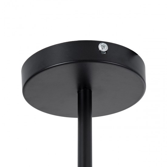 GLOBOSTAR® DELIR 01035 Μοντέρνο Φωτιστικό Οροφής με Ντουί 9 x E27 AC 220-240V IP20 - Μαύρο - Μ24 x Π24 x Υ23cm GLOBOSTAR® DELIR 01035 Μοντέρνο Φωτιστικό Οροφής με Ντουί 9 x E27 AC 220-240V IP20 - Μαύρο - Μ24 x Π24 x Υ23cm