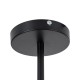 GLOBOSTAR® DELIR 01035 Μοντέρνο Φωτιστικό Οροφής με Ντουί 9 x E27 AC 220-240V IP20 - Μαύρο - Μ24 x Π24 x Υ23cm GLOBOSTAR® DELIR 01035 Μοντέρνο Φωτιστικό Οροφής με Ντουί 9 x E27 AC 220-240V IP20 - Μαύρο - Μ24 x Π24 x Υ23cm