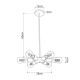 GLOBOSTAR® CONFOR 01036 Μοντέρνο Φωτιστικό Οροφής με Ντουί 6 x E27 AC 220-240V IP20 - Μαύρο - Μ26 x Π26 x Υ4cm GLOBOSTAR® CONFOR 01036 Μοντέρνο Φωτιστικό Οροφής με Ντουί 6 x E27 AC 220-240V IP20 - Μαύρο - Μ26 x Π26 x Υ4cm