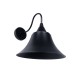 GLOBOSTAR® BELL 01038 Vintage Φωτιστικό Τοίχου - Απλίκα με Ντουί 1 x E27 AC 220-240V IP20 - Μαύρο - Μ35 x Π28.5 x Υ30cm GLOBOSTAR® BELL 01038 Vintage Φωτιστικό Τοίχου - Απλίκα με Ντουί 1 x E27 AC 220-240V IP20 - Μαύρο - Μ35 x Π28.5 x Υ30cm