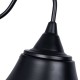 GLOBOSTAR® BELL 01038 Vintage Φωτιστικό Τοίχου - Απλίκα με Ντουί 1 x E27 AC 220-240V IP20 - Μαύρο - Μ35 x Π28.5 x Υ30cm GLOBOSTAR® BELL 01038 Vintage Φωτιστικό Τοίχου - Απλίκα με Ντουί 1 x E27 AC 220-240V IP20 - Μαύρο - Μ35 x Π28.5 x Υ30cm