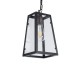 GLOBOSTAR® LIMA 01040 Vintage Κρεμαστό Φωτιστικό Οροφής με Ντουί 1 x E27 AC 220-240V IP20 - Μαύρο & Διάφανο - Μ17 x Π14 x Υ26cm GLOBOSTAR® LIMA 01040 Vintage Κρεμαστό Φωτιστικό Οροφής με Ντουί 1 x E27 AC 220-240V IP20 - Μαύρο & Διάφανο - Μ17 x Π14 x Υ26cm