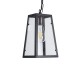 GLOBOSTAR® LIMA 01040 Vintage Κρεμαστό Φωτιστικό Οροφής με Ντουί 1 x E27 AC 220-240V IP20 - Μαύρο & Διάφανο - Μ17 x Π14 x Υ26cm GLOBOSTAR® LIMA 01040 Vintage Κρεμαστό Φωτιστικό Οροφής με Ντουί 1 x E27 AC 220-240V IP20 - Μαύρο & Διάφανο - Μ17 x Π14 x Υ26cm