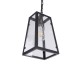 GLOBOSTAR® LIMA 01040 Vintage Κρεμαστό Φωτιστικό Οροφής με Ντουί 1 x E27 AC 220-240V IP20 - Μαύρο & Διάφανο - Μ17 x Π14 x Υ26cm GLOBOSTAR® LIMA 01040 Vintage Κρεμαστό Φωτιστικό Οροφής με Ντουί 1 x E27 AC 220-240V IP20 - Μαύρο & Διάφανο - Μ17 x Π14 x Υ26cm