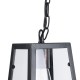 GLOBOSTAR® LIMA 01040 Vintage Κρεμαστό Φωτιστικό Οροφής με Ντουί 1 x E27 AC 220-240V IP20 - Μαύρο & Διάφανο - Μ17 x Π14 x Υ26cm GLOBOSTAR® LIMA 01040 Vintage Κρεμαστό Φωτιστικό Οροφής με Ντουί 1 x E27 AC 220-240V IP20 - Μαύρο & Διάφανο - Μ17 x Π14 x Υ26cm