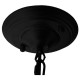 GLOBOSTAR® CLOCHER 01041 Vintage Κρεμαστό Φωτιστικό Οροφής με Ντουί 1 x E27 AC 220-240V IP20 - Μαύρο - Μ29 x Π29 x Υ34cm GLOBOSTAR® CLOCHER 01041 Vintage Κρεμαστό Φωτιστικό Οροφής με Ντουί 1 x E27 AC 220-240V IP20 - Μαύρο - Μ29 x Π29 x Υ34cm