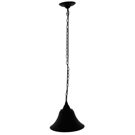 GLOBOSTAR® CLOCHER 01041 Vintage Κρεμαστό Φωτιστικό Οροφής με Ντουί 1 x E27 AC 220-240V IP20 - Μαύρο - Μ29 x Π29 x Υ34cm GLOBOSTAR® CLOCHER 01041 Vintage Κρεμαστό Φωτιστικό Οροφής με Ντουί 1 x E27 AC 220-240V IP20 - Μαύρο - Μ29 x Π29 x Υ34cm