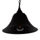 GLOBOSTAR® CLOCHER 01041 Vintage Κρεμαστό Φωτιστικό Οροφής με Ντουί 1 x E27 AC 220-240V IP20 - Μαύρο - Μ29 x Π29 x Υ34cm GLOBOSTAR® CLOCHER 01041 Vintage Κρεμαστό Φωτιστικό Οροφής με Ντουί 1 x E27 AC 220-240V IP20 - Μαύρο - Μ29 x Π29 x Υ34cm