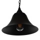 GLOBOSTAR® CLOCHER 01041 Vintage Κρεμαστό Φωτιστικό Οροφής με Ντουί 1 x E27 AC 220-240V IP20 - Μαύρο - Μ29 x Π29 x Υ34cm GLOBOSTAR® CLOCHER 01041 Vintage Κρεμαστό Φωτιστικό Οροφής με Ντουί 1 x E27 AC 220-240V IP20 - Μαύρο - Μ29 x Π29 x Υ34cm