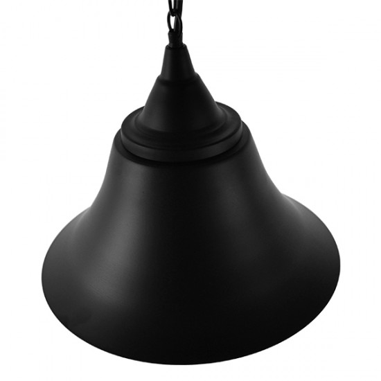 GLOBOSTAR® CLOCHER 01041 Vintage Κρεμαστό Φωτιστικό Οροφής με Ντουί 1 x E27 AC 220-240V IP20 - Μαύρο - Μ29 x Π29 x Υ34cm GLOBOSTAR® CLOCHER 01041 Vintage Κρεμαστό Φωτιστικό Οροφής με Ντουί 1 x E27 AC 220-240V IP20 - Μαύρο - Μ29 x Π29 x Υ34cm