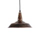 GLOBOSTAR® RAY 01047 Vintage Κρεμαστό Φωτιστικό Οροφής με Ντουί 1 x E27 AC 220-240V IP20 - Χάλκινο - Μ26 x Π26 x Υ20cm