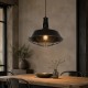GLOBOSTAR® RAY 01048 Vintage Κρεμαστό Φωτιστικό Οροφής με Ντουί 1 x E27 AC 220-240V IP20 - Μαύρο - Μ46 x Π46 x Υ39cm GLOBOSTAR® RAY 01048 Vintage Κρεμαστό Φωτιστικό Οροφής με Ντουί 1 x E27 AC 220-240V IP20 - Μαύρο - Μ46 x Π46 x Υ39cm