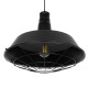 GLOBOSTAR® RAY 01048 Vintage Κρεμαστό Φωτιστικό Οροφής με Ντουί 1 x E27 AC 220-240V IP20 - Μαύρο - Μ46 x Π46 x Υ39cm GLOBOSTAR® RAY 01048 Vintage Κρεμαστό Φωτιστικό Οροφής με Ντουί 1 x E27 AC 220-240V IP20 - Μαύρο - Μ46 x Π46 x Υ39cm