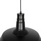 GLOBOSTAR® RAY 01048 Vintage Κρεμαστό Φωτιστικό Οροφής με Ντουί 1 x E27 AC 220-240V IP20 - Μαύρο - Μ46 x Π46 x Υ39cm GLOBOSTAR® RAY 01048 Vintage Κρεμαστό Φωτιστικό Οροφής με Ντουί 1 x E27 AC 220-240V IP20 - Μαύρο - Μ46 x Π46 x Υ39cm
