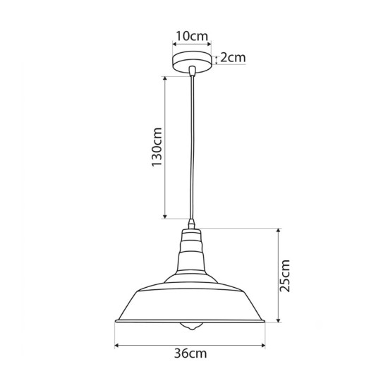 GLOBOSTAR® RAY 01049 Vintage Κρεμαστό Φωτιστικό Οροφής με Ντουί 1 x E27 AC 220-240V IP20 - Μαύρο - Μ36 x Π36 x Υ25cm GLOBOSTAR® RAY 01049 Vintage Κρεμαστό Φωτιστικό Οροφής με Ντουί 1 x E27 AC 220-240V IP20 - Μαύρο - Μ36 x Π36 x Υ25cm