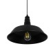GLOBOSTAR® RAY 01049 Vintage Κρεμαστό Φωτιστικό Οροφής με Ντουί 1 x E27 AC 220-240V IP20 - Μαύρο - Μ36 x Π36 x Υ25cm GLOBOSTAR® RAY 01049 Vintage Κρεμαστό Φωτιστικό Οροφής με Ντουί 1 x E27 AC 220-240V IP20 - Μαύρο - Μ36 x Π36 x Υ25cm