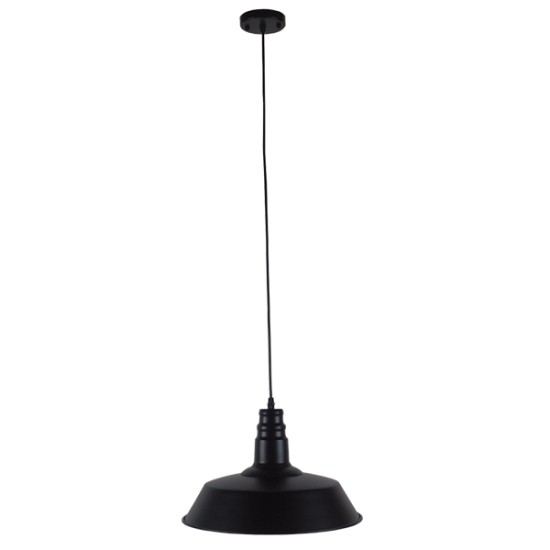 GLOBOSTAR® RAY 01049 Vintage Κρεμαστό Φωτιστικό Οροφής με Ντουί 1 x E27 AC 220-240V IP20 - Μαύρο - Μ36 x Π36 x Υ25cm GLOBOSTAR® RAY 01049 Vintage Κρεμαστό Φωτιστικό Οροφής με Ντουί 1 x E27 AC 220-240V IP20 - Μαύρο - Μ36 x Π36 x Υ25cm